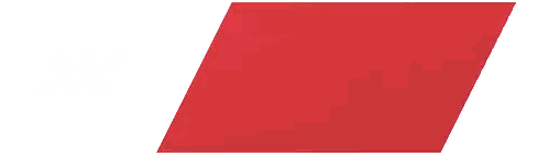Red And White GP Logo Sticker