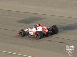 Red And White Race Car GIF