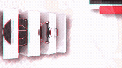 Red And White Sign Saying GT GIF