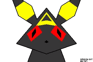 Red And Yellow Diamonds Watermark Sticker