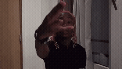 Red Apple With White Face And Limbs GIF