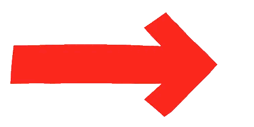 Red Arrow Pointing Right Sticker