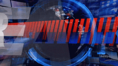 Red Background Breaking News GIF