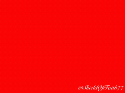 Red Background Green Text Saying And He Said To Them It Is Written GIF