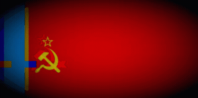 Red Background Hammer And Sickle GIF