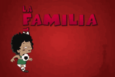 Red Background La Familia Barrio Vamos Mexico GIF