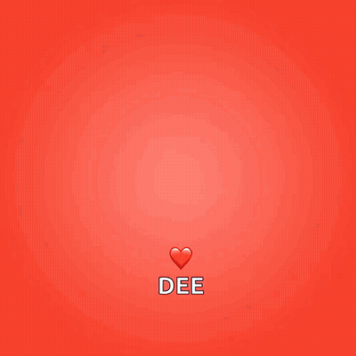 Red Background Monday Tuesday Wednesday Thursday GIF