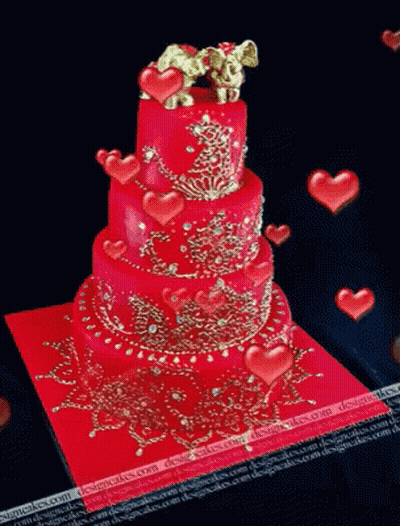 Red Background Saying Bye Chat GIF