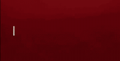Red Background She's Gone To The Other Side GIF