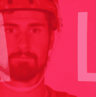 Red Background White Goal GIF