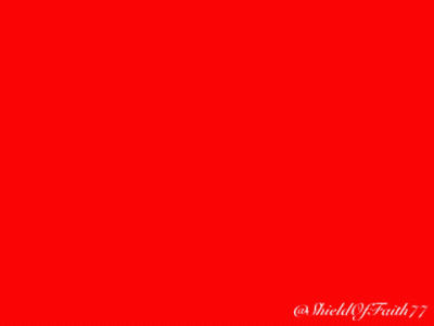 Red Background With Bible Verse Isaiah 53:9-10 GIF