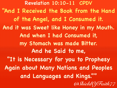 Red Background With Revelation 10 10:11 CPDV GIF