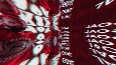 Red Background With White Letters Saying Govt GIF