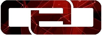 Red Background With White T Sticker