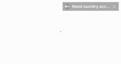 Red Ball Spinning With Laundry Icon GIF