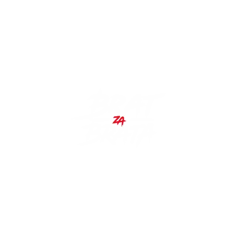 Red Brush Stroke 24 Sticker