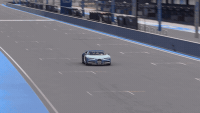 Red Bugatti Car GIF