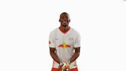 Red Bull Athlete Throws Confetti Cannon GIF