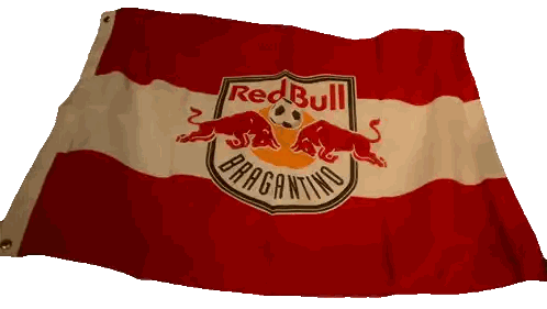 Red Bull Bragantino Flag Sticker