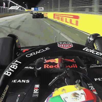 Red Bull Race Car Driving GIF