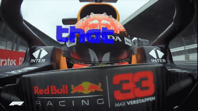Red Bull Racing Car Number 33 GIF