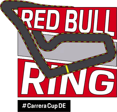 Red Bull Ring Logo And Race Track Sticker