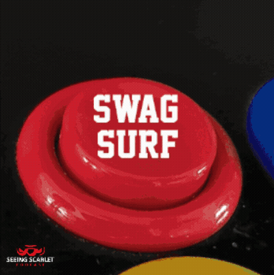Red Button Swag Surf Surrounded By Buttons GIF