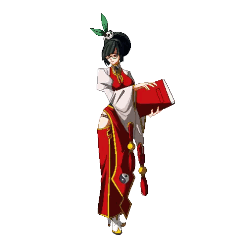 Red Cape With Yellow Border Sticker