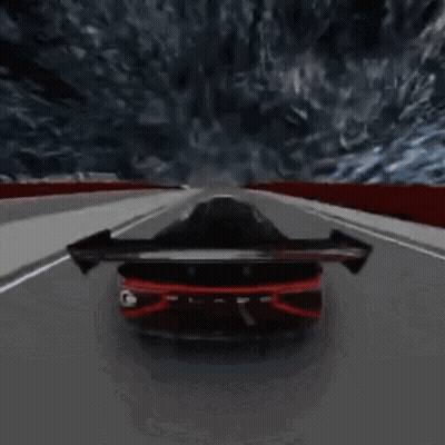 Red Car Driving I Believe GIF