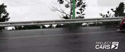 Red Car Driving Project Cars GIF
