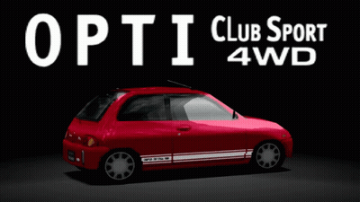 Red Car Opti Club Sport 4Wd GIF