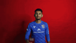 Red Card Player Calling GIF