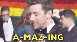  Red Carpet Antoinette Perry Award Man Amazing Reaction GIF