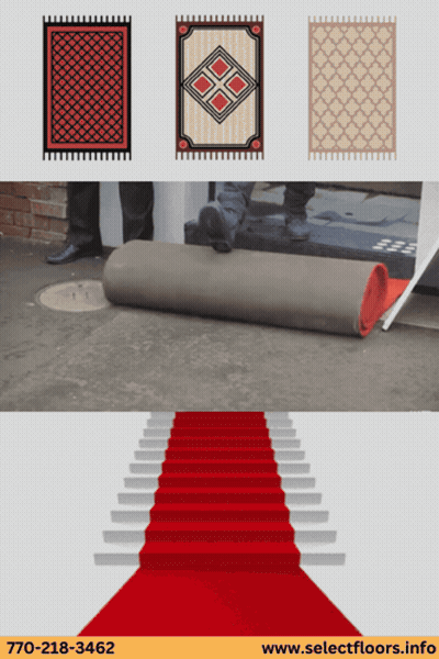 Red Carpet Being Rolled Out GIF