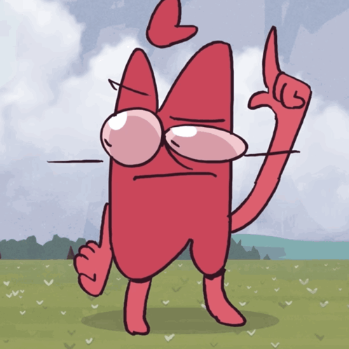 Red Cat With Heart On Head GIF