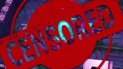 Red Circle Censored GIF