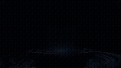 Red Circle With Black And White Cartoon Cat GIF