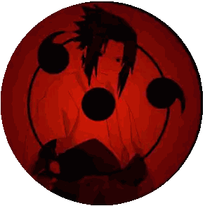 Red Circle With Person Silhouette Sticker