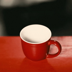 Red Coffee Cigarette Cup GIF