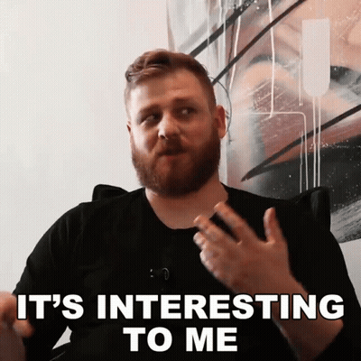 Red Collar Grey Tank Top Man In Player One Chair GIF