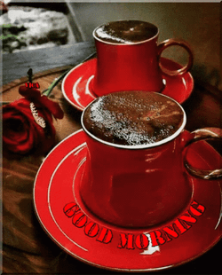 Red Cup Good Morning Coffee GIF
