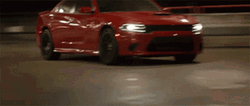 Red Dawn Dodge Challenger Hellcat GIF