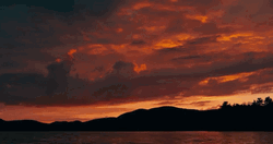 Red Dawn Morning Sky GIF