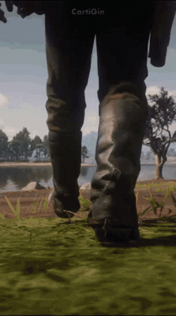 Red Dead Redemption  Arthur Morgan Random Dancing GIF