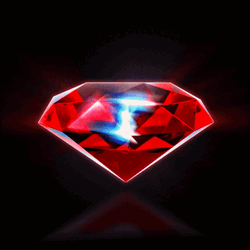 Red Diamond Ruby Gemstone Spinning Paris Fashion