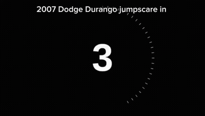 Red Dodge Durango GIF