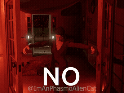 Red Door Saying No GIF