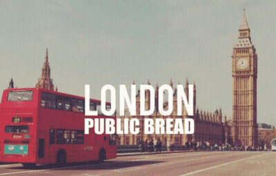 Red Double Decker Bus In London GIF