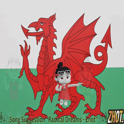 Red Dragon And Girl Song Suggestion Radical Dreams Zhot GIF