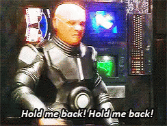 Red Dwarf Of Kryten Hold Me Back GIF